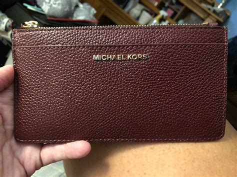 michael kors wallet maroon|michael kors wallets on clearance.